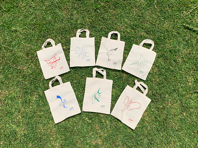 ドローイングトートバッグ(7種)